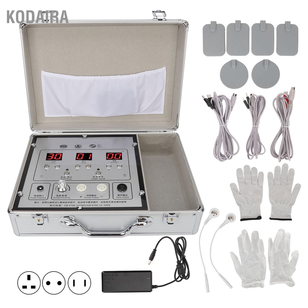 kodaira-อุปกรณ์กายภาพบำบัดไหล่ปรับสภาพร่างกาย-meridian-dredging-electrotherapy-machine-110-240v