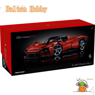 Baltan Toy BH1 บล็อคตัวต่อของเล่นเทคนิค Ferrari Daytona SP3 42143 50003 81998 006 20121 ET8 ET8M