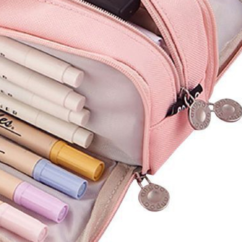 aimy-zipper-pencil-case-large-capacity-pouch-double-side-organizer-makeup-bag