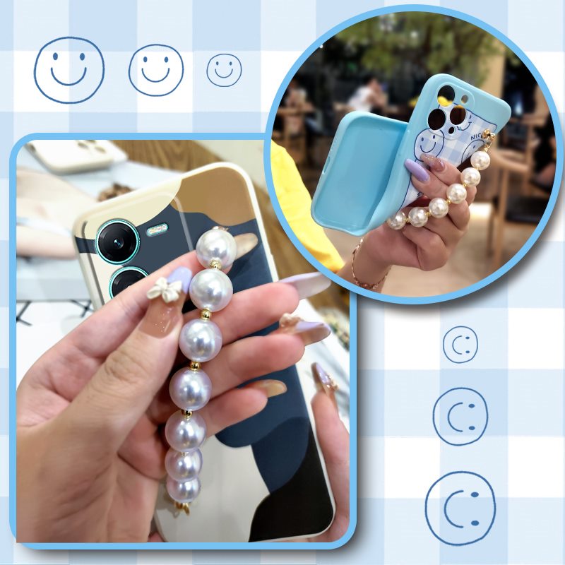 pearl-bracelet-lens-bump-protection-phone-case-for-vivo-v25-5g-v25e-4g-x80-lite-skin-friendly-feel-solid-color