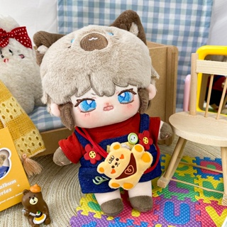 เสื้อผ้าตุ๊กตา ผ้าฝ้าย รูปการ์ตูนอนิเมะ One-Piece Miaoao ขนาด 20 ซม.