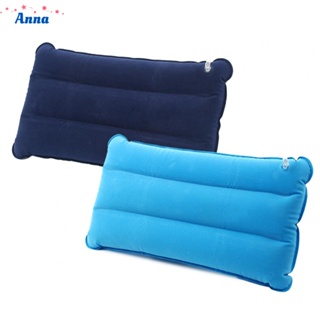 【Anna】Outdoor Camping Pillow Folding Ultralight Inflatable Pillow Head Rest Cushion
