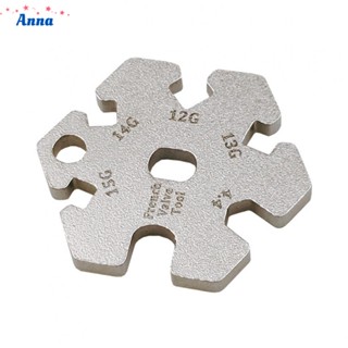 【Anna】7 Way Bike Wheel Spoke Wrench Tool Adjustable Spanner for Bicycle PrestaValve FV
