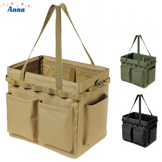 【Anna】Multifunctional Storage Toolbox Camping BBQ Gas Tank Large Capacity Storage Bag