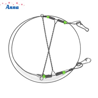 【Anna】Swivel String Hooks Balance Bracket Rigs Wire Leader Rope Line Wire Balance Hook