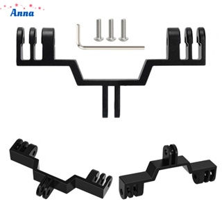 【Anna】Bike Camera Dual Mount Bridge Adapter for-GoPro Bicycle Light Bracket Holder