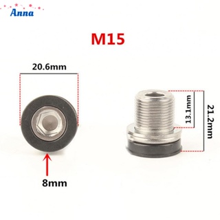 【Anna】2PCS/set  Bicycle CrankArm Bolts for ISIS Axle for Bosch forBrose eBike M15