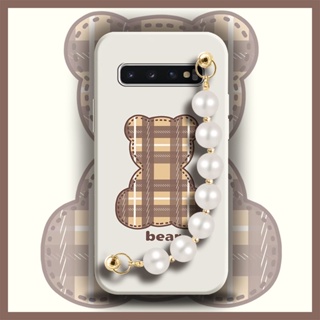 phone case Bear bracelet Phone Case For Samsung Galaxy S10/SM-G973N Skin-friendly feel Lens package soft shell