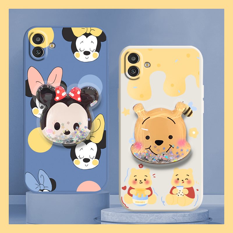 rotatable-stand-cute-phone-case-for-samsung-galaxy-m13-5g-sm-m136b-protective-case-skin-feel-silicone-cartoon-simplicity