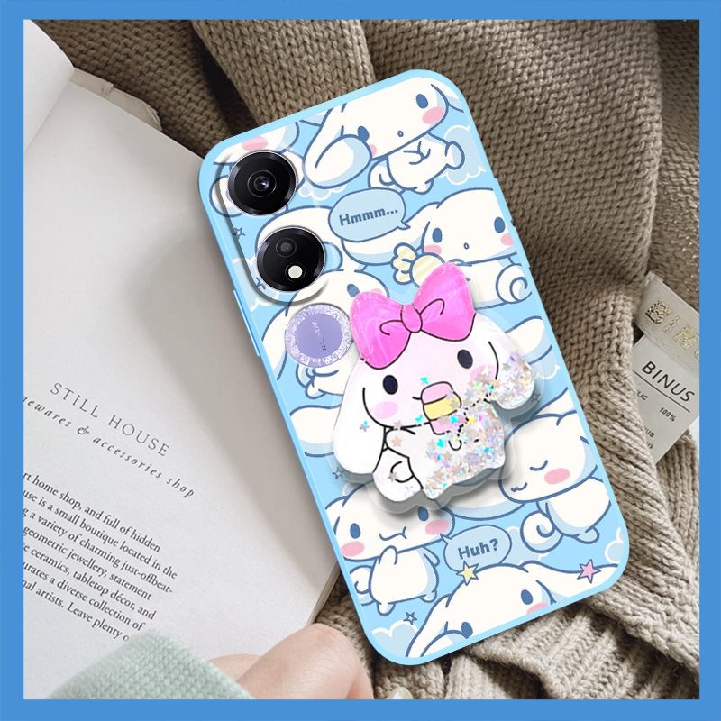 simplicity-ins-phone-case-for-honor-play40-5g-glitter-phone-case-the-new-anti-fall-skin-feel-silicone-cartoon