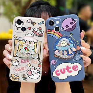 Liquid silicone shell Anti-fall Phone Case For iphone14 The New protective case phone case quicksand Skin feel silicone