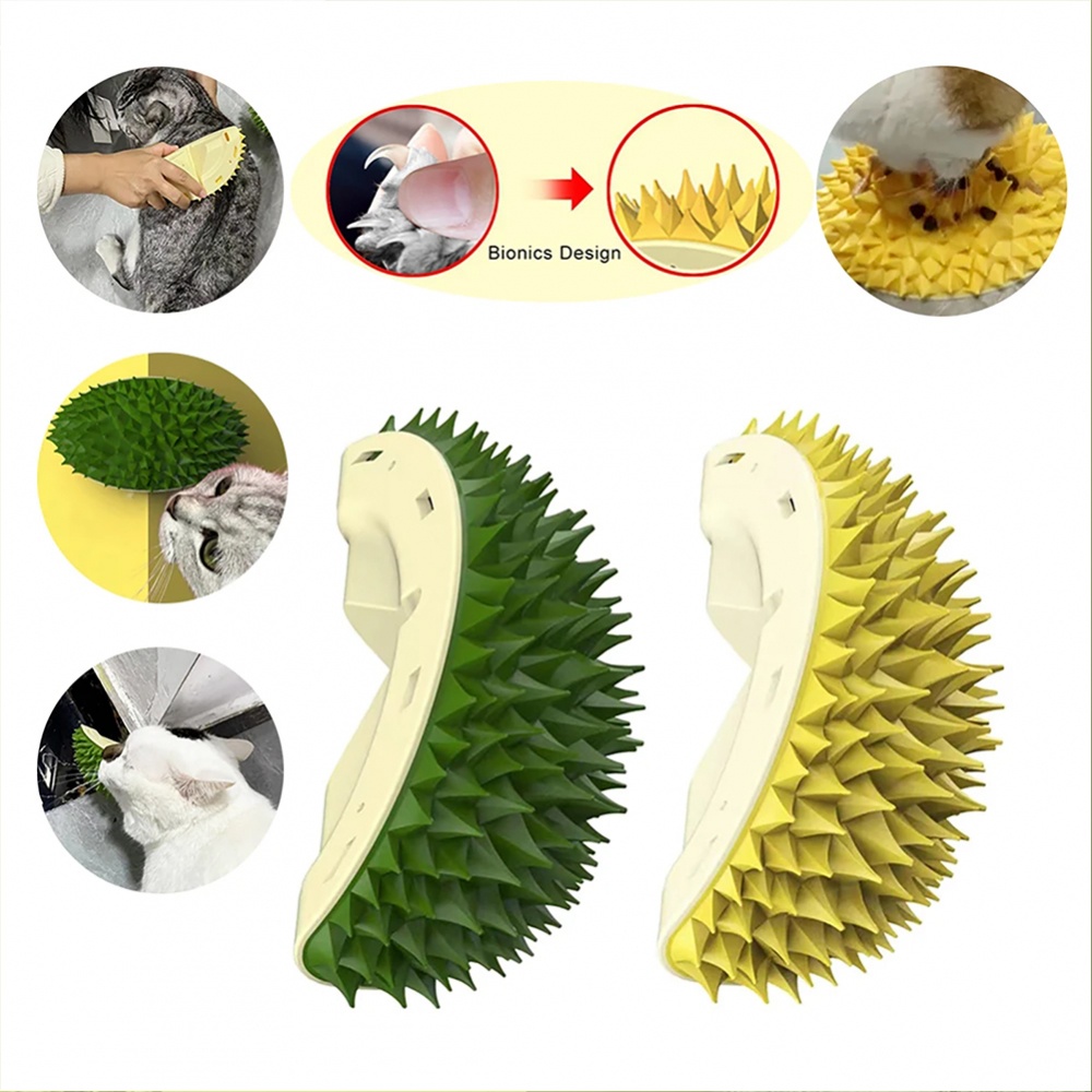 cat-brush-accessories-comb-durian-massager-remover-scratcher-self-groomer
