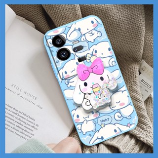 quicksand Glitter Phone Case For VIVO IQOO11 Pro/V2254A phone case Liquid silicone shell Cartoon protective case ins