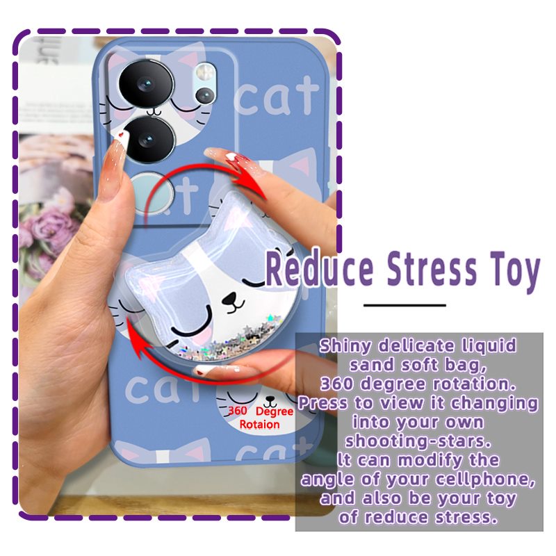 skin-feel-silicone-cute-phone-case-for-vivo-s17-pro-s17-cartoon-ins-rotatable-stand-the-new-glitter-quicksand-phone-case