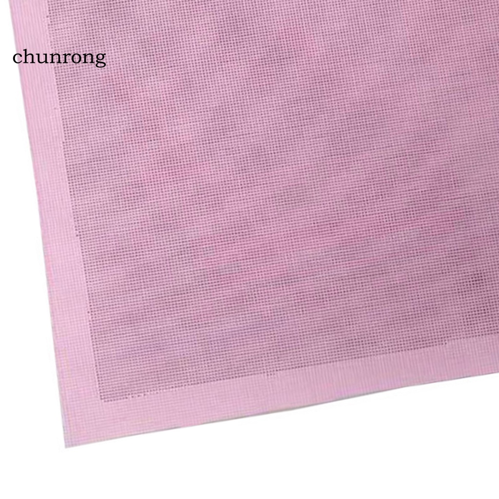 chunrong-แผ่นซิลิโคน-ไม่ติดผิว-ใช้ซ้ําได้-สําหรับทําเบเกอรี่-2-ชิ้น