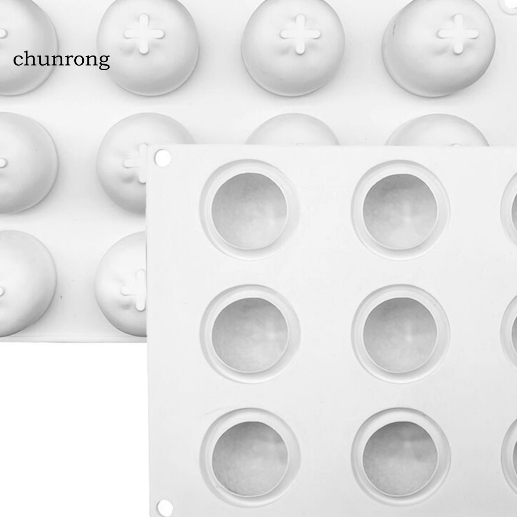 chunrong-แม่พิมพ์ซิลิโคน-ไม่ติดผิว-หลายช่อง-สําหรับทําเค้ก-ช็อคโกแลต-ส้ม-เบเกอรี่