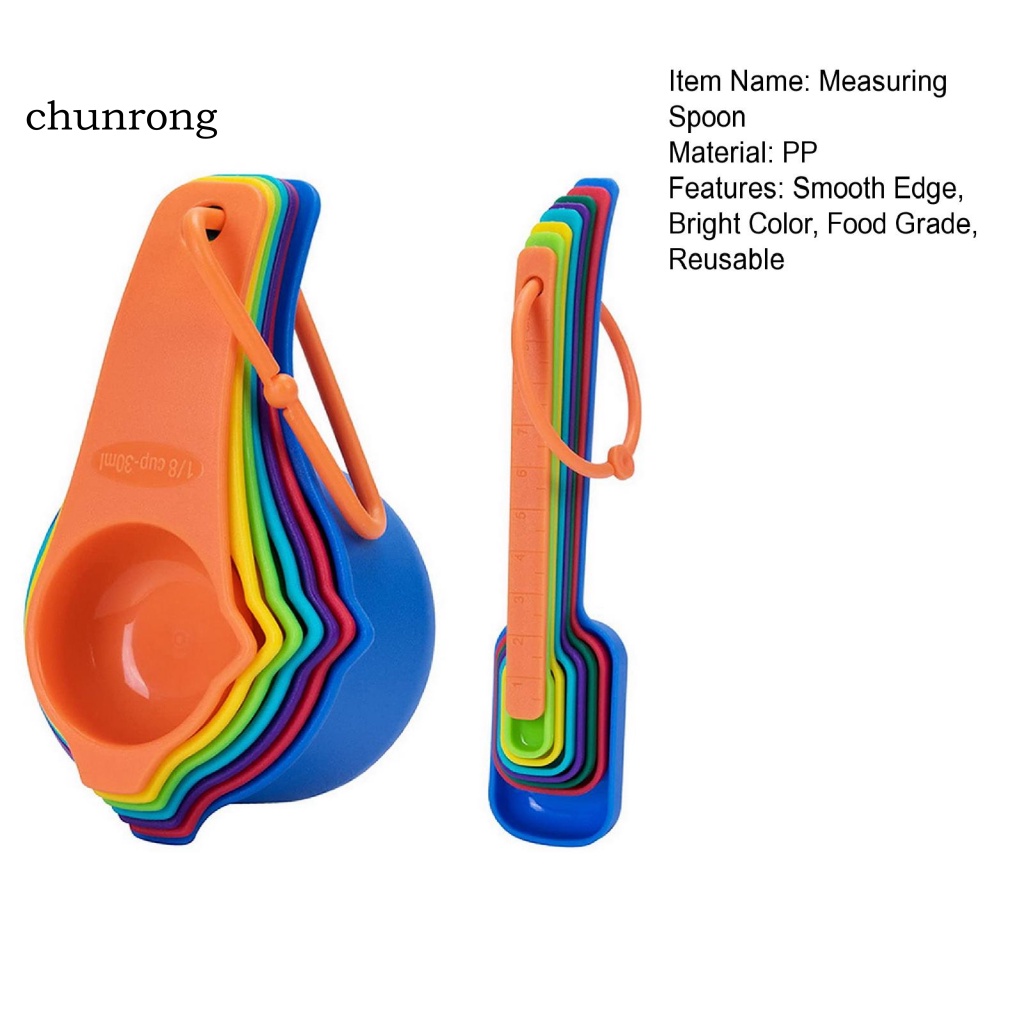 chunrong-ชุดถ้วยตวง-และช้อนตวงอาหาร-เกรดอาหาร-ด้ามจับยาว-เกรดอาหาร-สําหรับส่วนผสมแห้ง