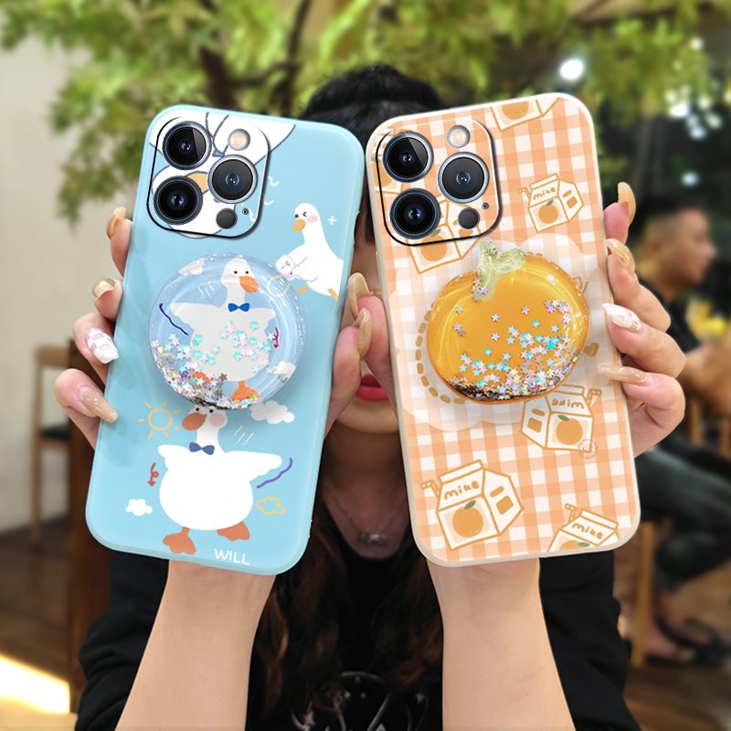 the-new-cute-phone-case-for-iphone-13-pro-max-rotatable-stand-skin-feel-silicone-skin-friendly-feel-phone-case-glitter