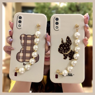 Lens bump protection Bear bracelet Phone Case For Samsung Galaxy A01/SM-A015F/G Camera all inclusive Back Cover