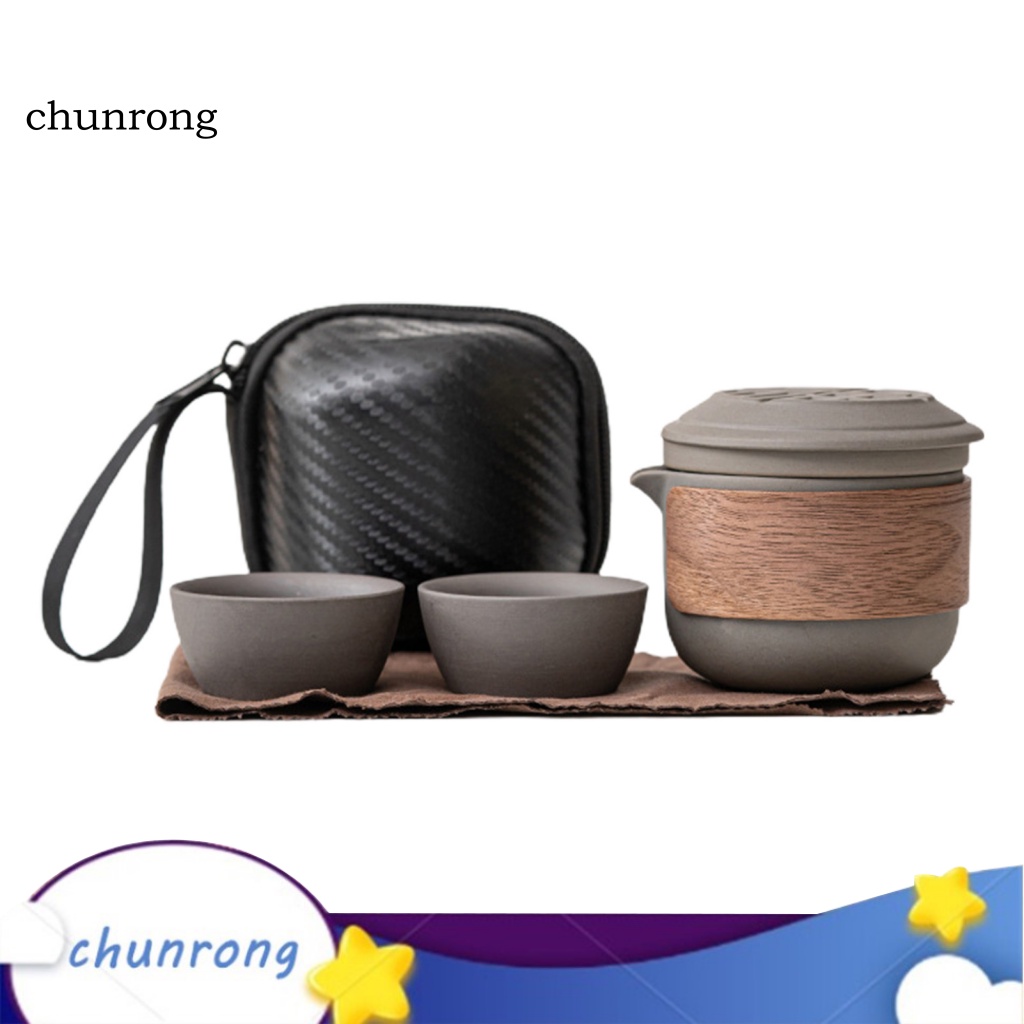 chunrong-ชุดกาน้ําชาเซรามิค-ทนความร้อน-แบบพกพา-ทนอุณหภูมิสูง