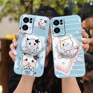 quicksand protective case Phone Case For OPPO Reno7 Pro 5G phone case Skin feel silicone Simplicity Glitter Cartoon