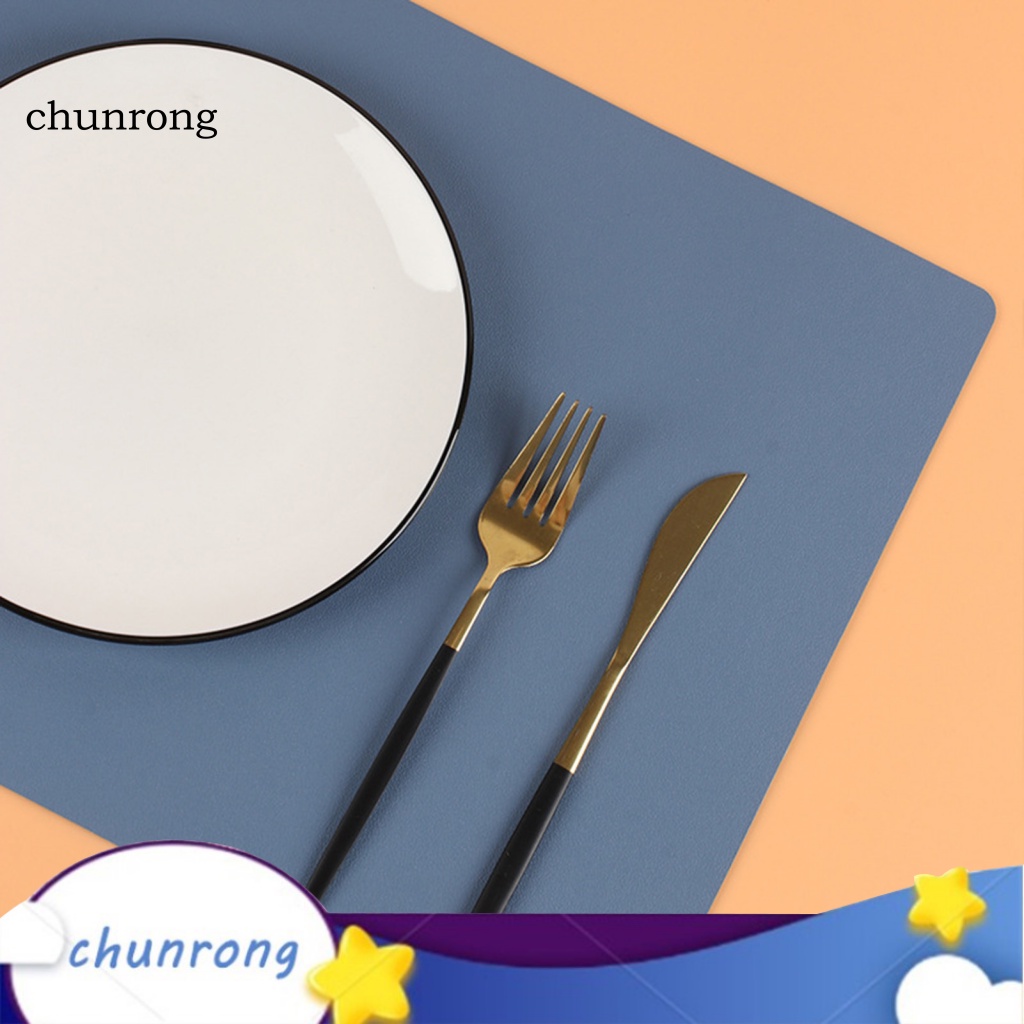 chunrong-แผ่นรองจาน-กันลื่น-กันน้ํา-ทนความร้อน-ใช้ซ้ําได้-สําหรับห้องครัว