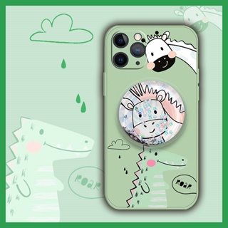 The New Glitter Phone Case For iphone 11 Pro phone case cute quicksand ins Liquid silicone shell Simplicity Anti-fall