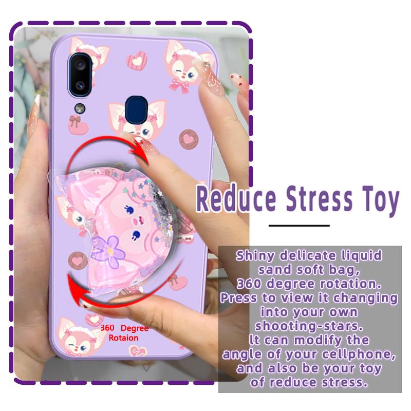 skin-friendly-feel-anti-fall-phone-case-for-samsung-galaxy-a30-a20-m10s-cartoon-phone-case-ins-the-new-quicksand-simplicity