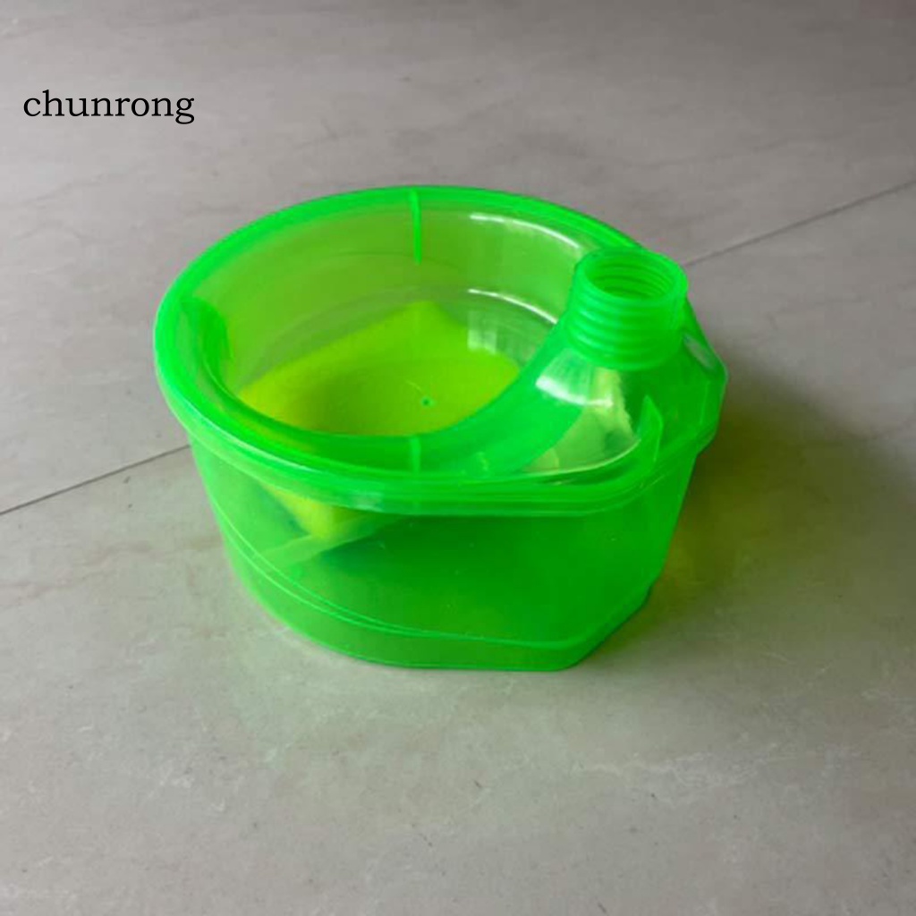 chunrong-2-in-1-ขวดปั๊มสบู่-แบบใส-กันรั่วซึม-พร้อมที่วางฟองน้ํา-สําหรับล้างจาน
