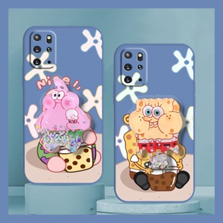 quicksand The New Phone Case For Samsung Galaxy S20 Plus/S20+/SM-G985F Simplicity Cartoon phone case Anti-fall ins