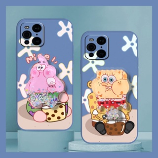 phone case The New Phone Case For OPPO Find X3/X3 Pro Skin-friendly feel Cartoon ins cute Rotatable stand protective case