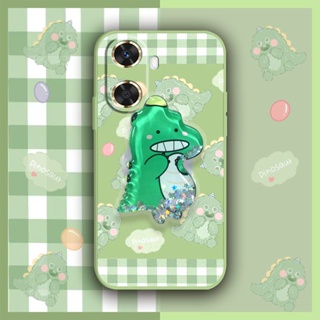 quicksand Liquid silicone shell Phone Case For Huawei Enjoy60 Glitter protective case cute Anti-fall Cartoon ins