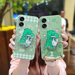 Skin feel silicone Skin-friendly feel Phone Case For Honor X50i quicksand cute Cartoon The New ins Simplicity Anti-fall
