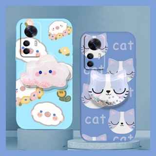 Skin-friendly feel Liquid silicone shell Phone Case For Redmi K50 Ultra/Xiaomi 12T cute Skin feel silicone phone case ins