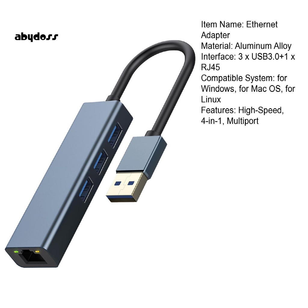 aby-อะแดปเตอร์แปลงเครือข่ายอีเธอร์เน็ต-usb-3-0-เป็นอีเธอร์เน็ต-usb-3-0-ความเร็วสูง-พร้อมเครือข่ายกิกะบิต-1000mbps-และฮับหลายพอร์ต-สําหรับ-windows-mac-ตะวันออกเฉียงใต้