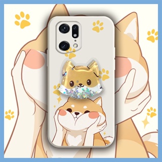 protective case Cartoon Phone Case For OPPO Find X5 Pro phone case Skin feel silicone Anti-fall cute Simplicity quicksand