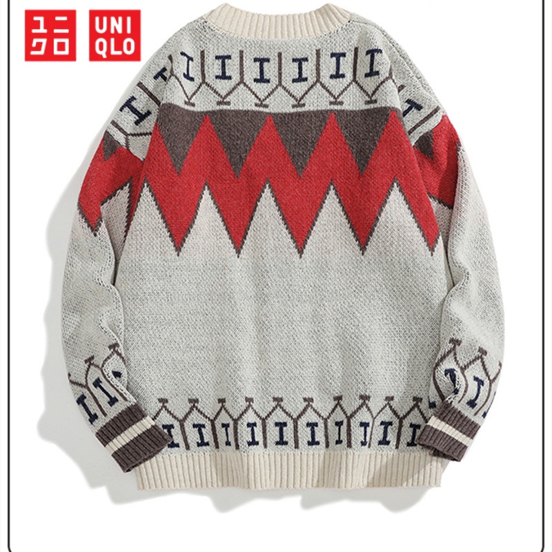 uniqlo-เสื้อคาร์ดิแกน-คอวี-เปิดไหล่-ทรงหลวม-สไตล์ฮ่องกง-อเนกประสงค์-แฟชั่นฤดูใบไม้ร่วง-และฤดูหนาว-สําหรับผู้ชาย