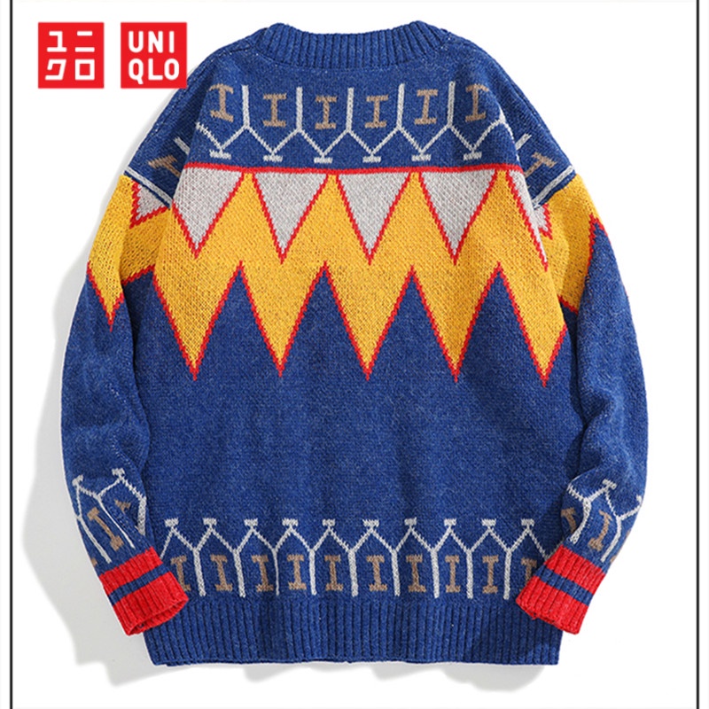 uniqlo-เสื้อคาร์ดิแกน-คอวี-เปิดไหล่-ทรงหลวม-สไตล์ฮ่องกง-อเนกประสงค์-แฟชั่นฤดูใบไม้ร่วง-และฤดูหนาว-สําหรับผู้ชาย