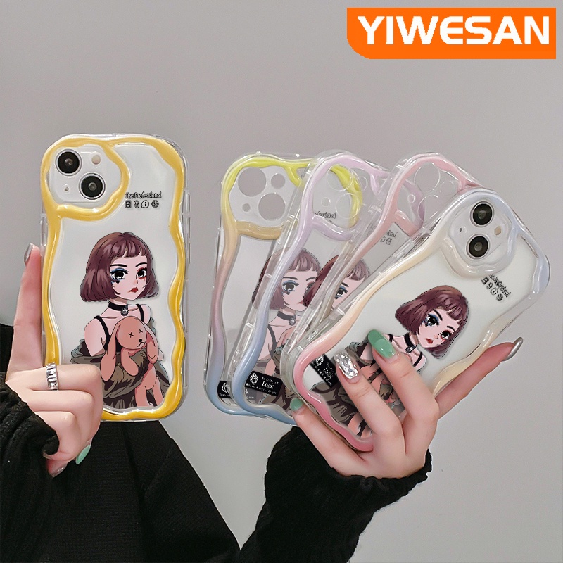 เคสโทรศัพท์มือถือแบบนิ่ม-ใส-กันกระแทก-ลายคลื่น-สีมาการอง-แฟชั่น-สําหรับ-realme-c12-c15-c21-c25-c25s-narzo-20-narzo-30a-narzo-50a
