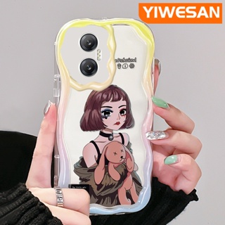 เคสโทรศัพท์มือถือแบบนิ่ม ใส กันกระแทก ลายคลื่น สีมาการอง แฟชั่น สําหรับ Infinix Hot 20 Hot 20i Hot 20 Play Hot 30 Hot 30i Hot 30 Play