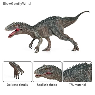 Blowgentlywind Indominus Rex โมเดลฟิกเกอร์ไดโนเสาร์ ขยับได้ ของเล่นสําหรับเด็ก