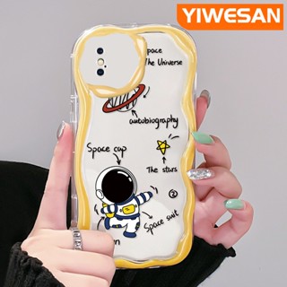 เคสโทรศัพท์มือถือแบบนิ่ม ใส กันกระแทก ลายนักบินอวกาศ สีมาการอง หลากสี สําหรับ iPhone X Xs Xr Xs Max