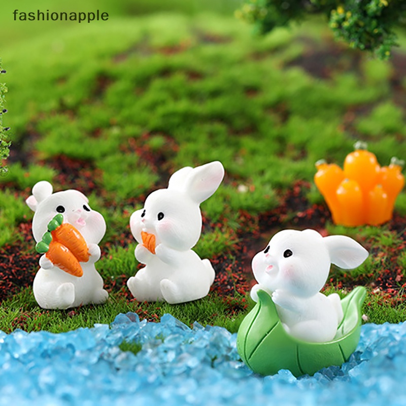 fashionapple-ตุ๊กตากระต่ายปีใหม่จีน-ขนาดเล็ก-สําหรับตกแต่งบ้านตุ๊กตา