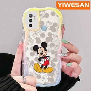 เคสโทรศัพท์มือถือแบบนิ่ม ใส กันกระแทก ลายการ์ตูนมิกกี้เมาส์น่ารัก สีสันสดใส สําหรับ OPPO A53 2020 4G A53s 4G A32 A33 2020 A11s