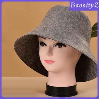 [Baosity2] หมวกผ้าสักหลาด ซาวน่า ป้องกันเส้นผม เส้นผ่าศูนย์กลาง 6 นิ้ว อเนกประสงค์ สําหรับผู้ชาย ผู้หญิง
