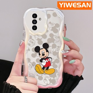 เคสโทรศัพท์มือถือแบบนิ่ม ใส กันกระแทก ลายการ์ตูนมิกกี้เมาส์น่ารัก สีสันสดใส สําหรับ Samsung galaxy A13 A13 5G A04s A14