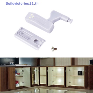 Buildvictories11 ใหม่ โคมไฟ LED บานพับประตูตู้เสื้อผ้า สวิตช์เปิดอัตโนมัติ แหล่งกําเนิดแสง สีขาว TH
