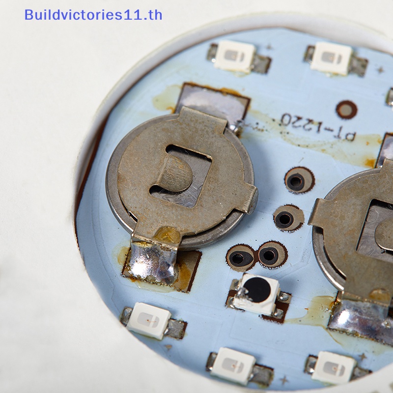 buildvictories11-สติกเกอร์ไฟ-led-6-ดวง-สว่างมาก-สําหรับติดที่รองแก้วเครื่องดื่ม-th