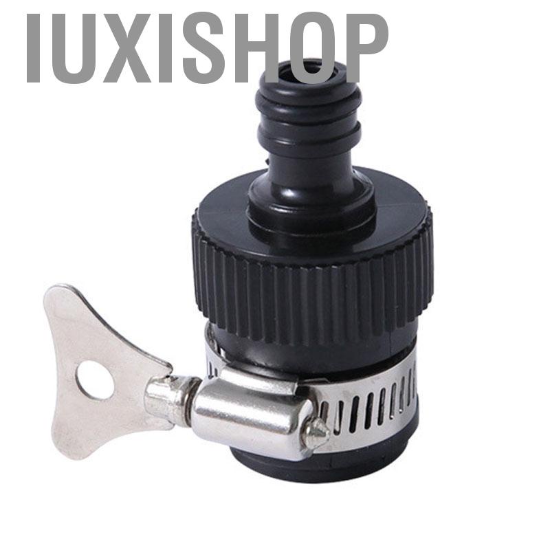 Iuxishop Rubber Faucet Universal Connector with Metal Clamp Handle Tap ...