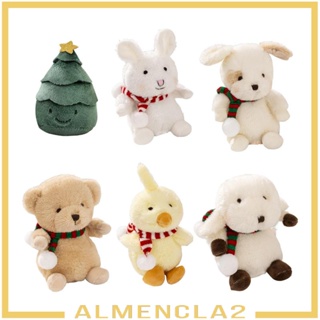 [Almencla2] ตุ๊กตาต้นคริสต์มาส แบบนิ่ม ขนาดเล็ก สําหรับห้องนอนเด็ก